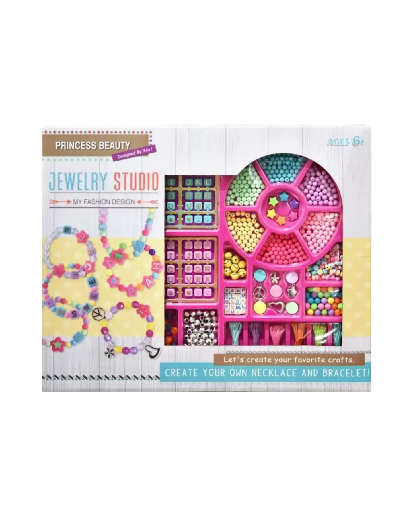 Set De Manualidades Para Crear Pulseras Y Joyería Infantil 01 7