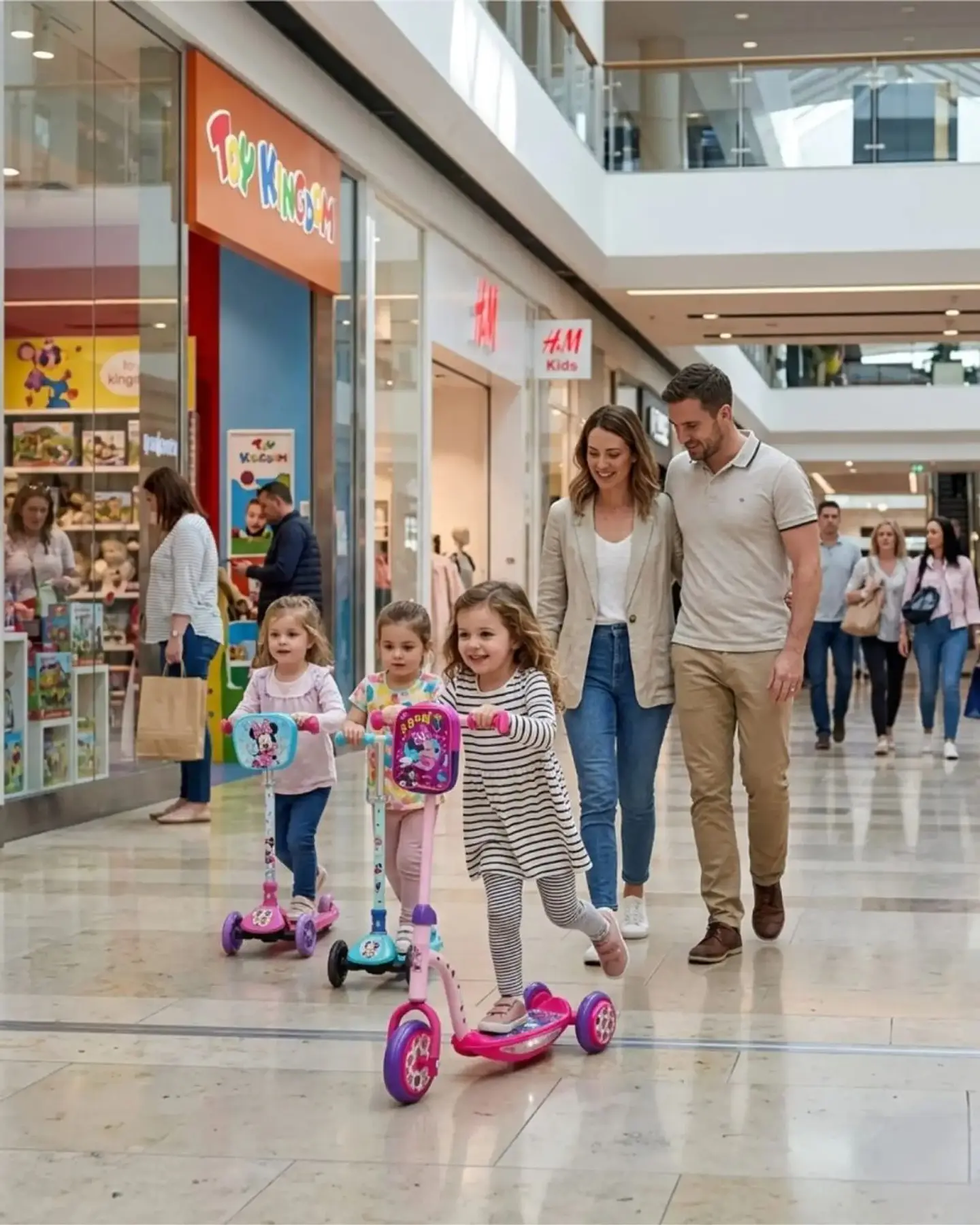 Scooter Monopatín Infantil 3 Ruedas Con Bolso 3