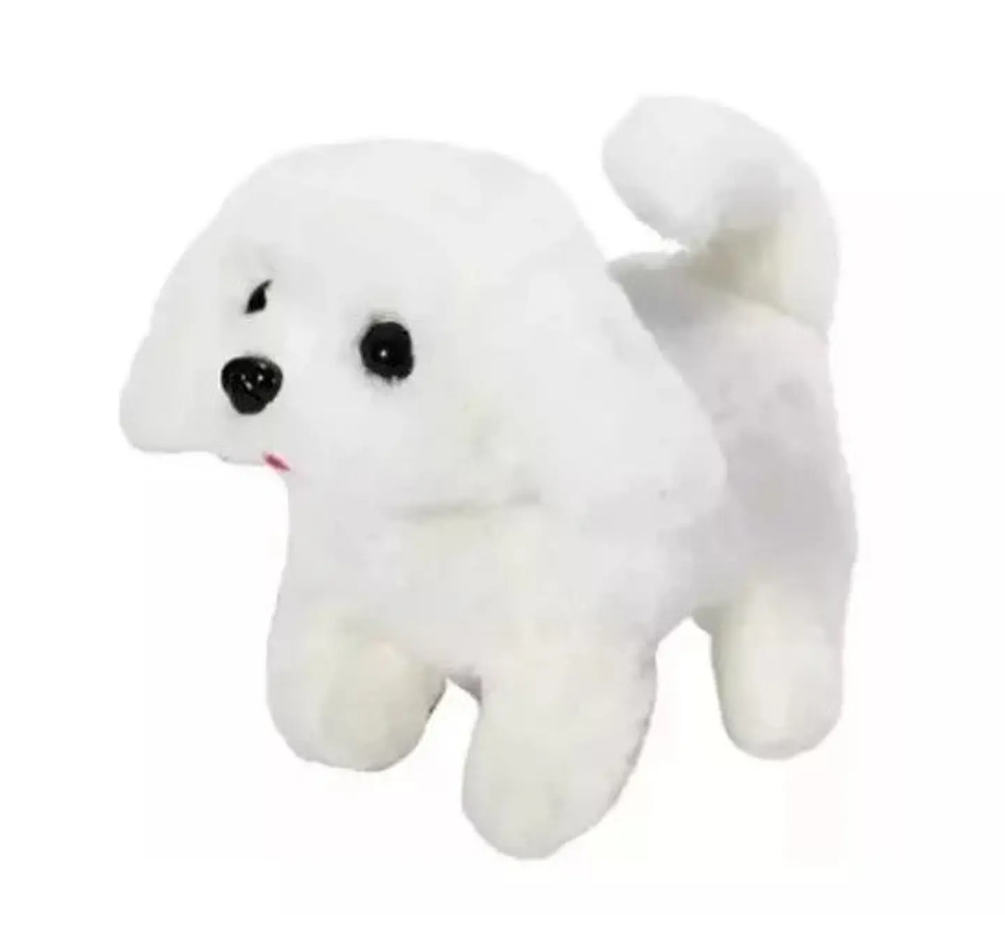 PERRITO BLANCO CON SONIDO 1