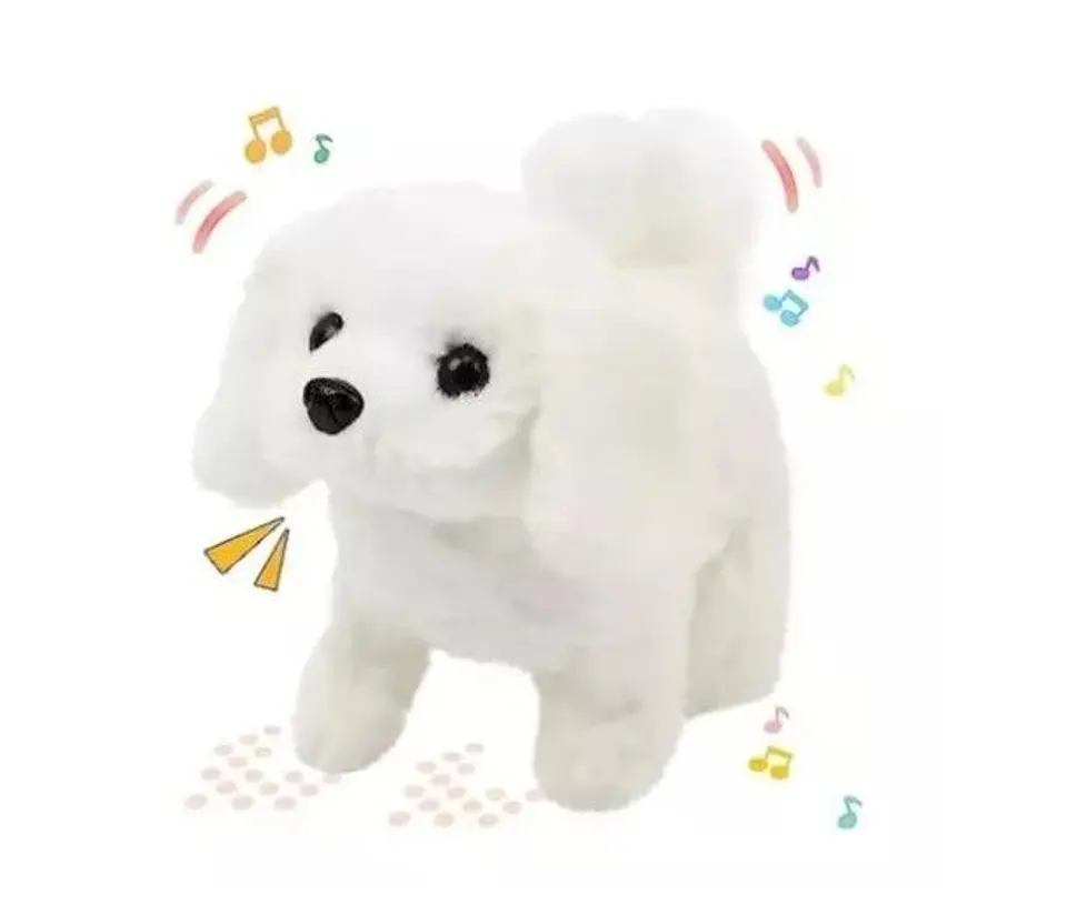 PERRITO BLANCO CON SONIDO 2