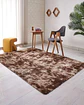 ALFOMBRA PELUDA 150X200 MARRON - Miniatura 1