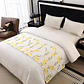 PIECERA DE CAMA BORDADA DECORATIVA 60X200 CM - Miniatura 1