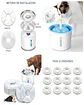 Filtros Bebedero Fuente De Agua Eléctrico mascota - Miniatura 3