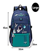 Mochila Escolar De Espalda Para Niños Hombre Morral Notebook - Miniatura 3