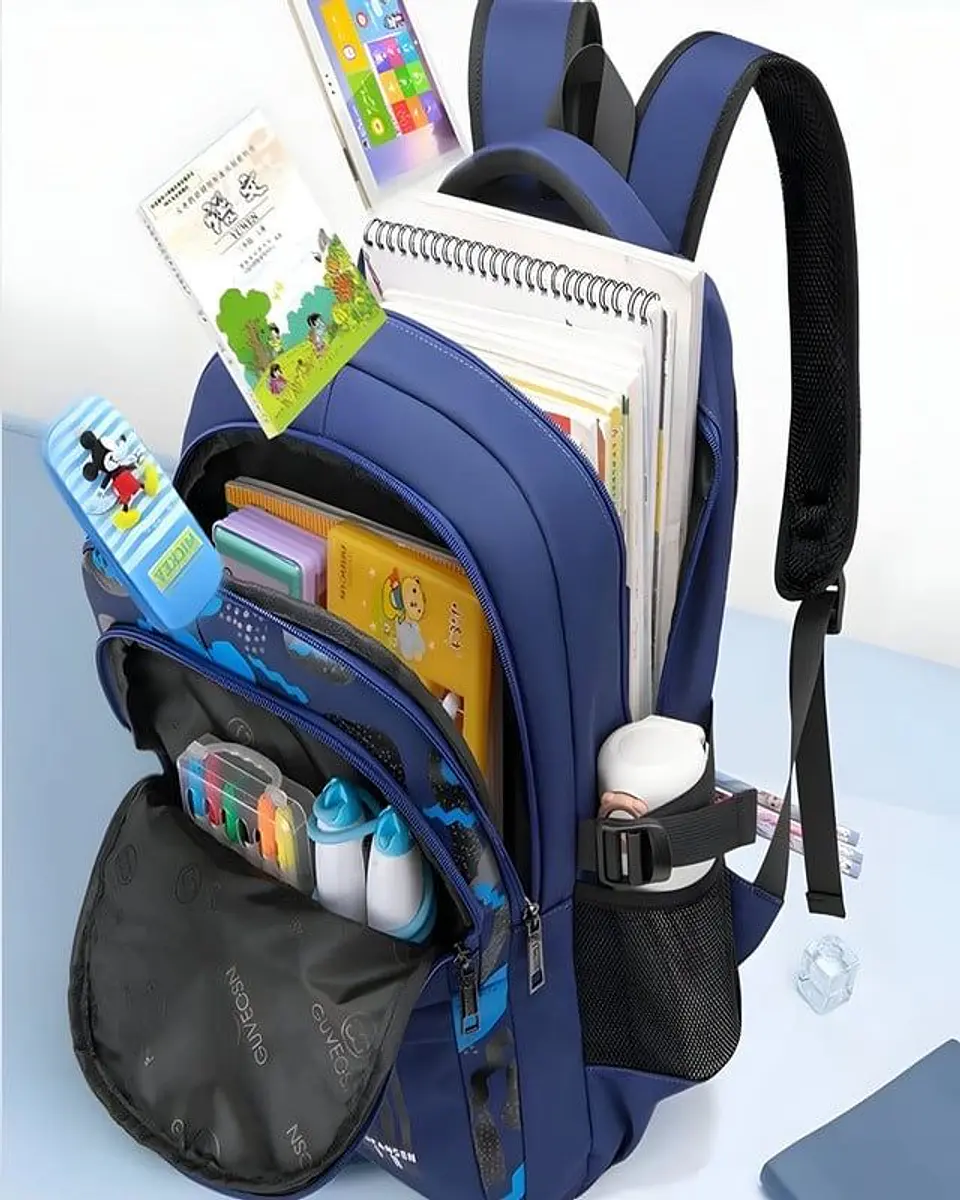 Mochila Escolar De Espalda Para Niños Hombre Morral Notebook 2