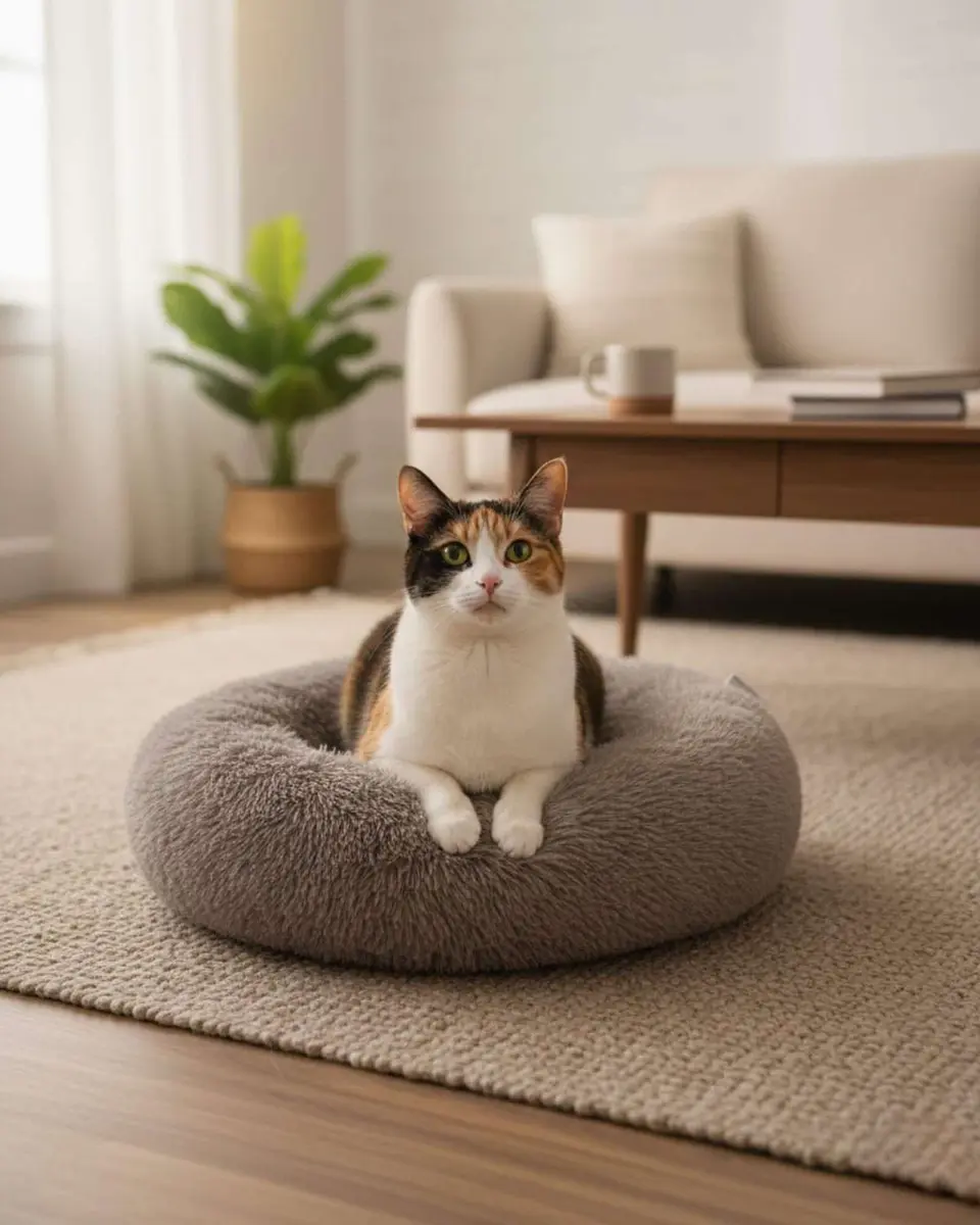 Cama Acolchada de Alta Densidad para tus mascotas 50 cm 1