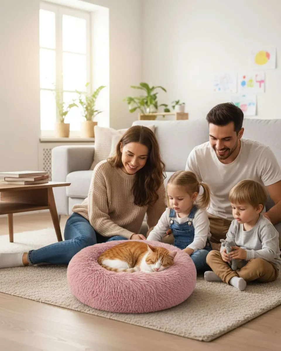 Cama Acolchada de Alta Densidad para tus mascotas 60 cm 6