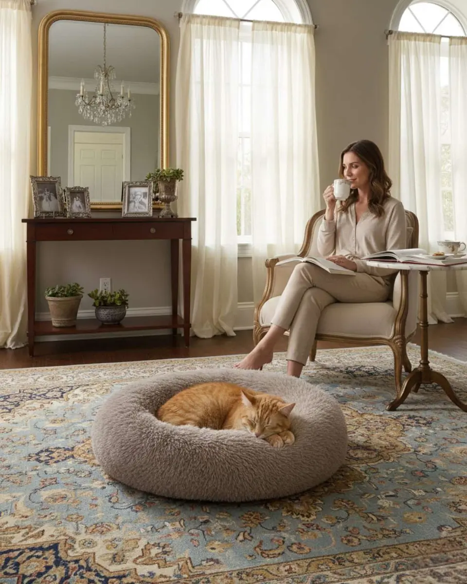 Cama Acolchada de Alta Densidad para tus mascotas 60 cm 5