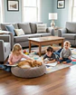 Cama Acolchada de Alta Densidad para tus mascotas 60 cm - Miniatura 6