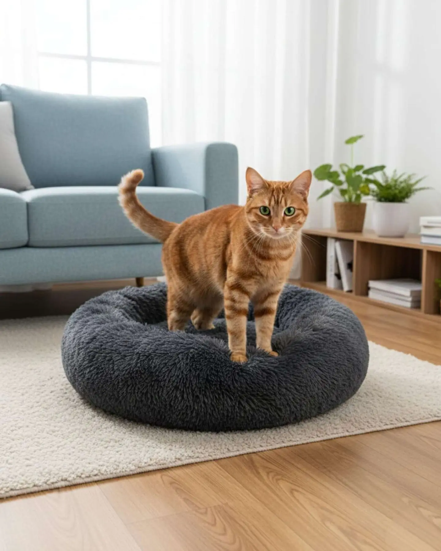 Cama Acolchada de Alta Densidad para tus mascotas 60 cm 6