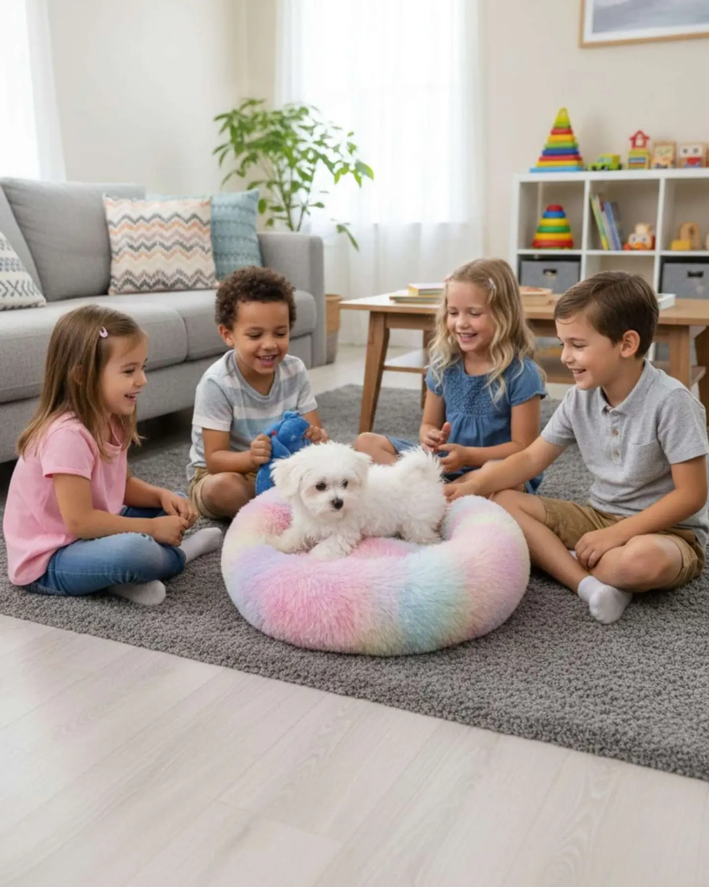 Cama Acolchada de Alta Densidad para tus mascotas 60 cm 4