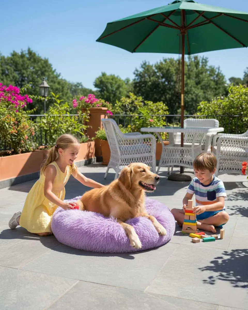 Cama Acolchada de Alta Densidad para tus mascotas 60 cm 6
