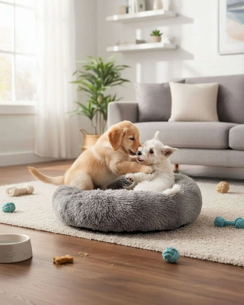 Cama Acolchada de Alta Densidad para tus mascotas 60 cm 1
