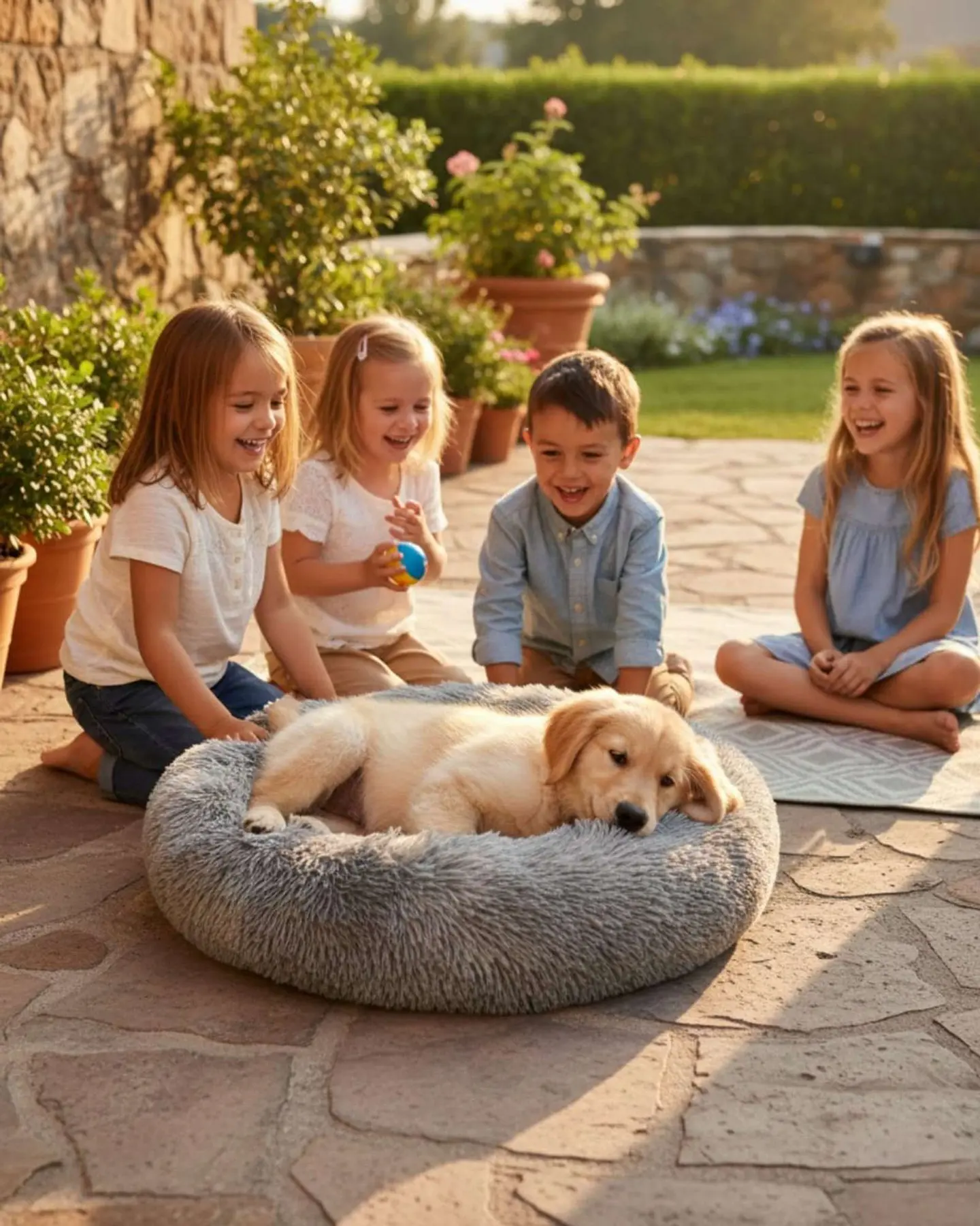 Cama Acolchada de Alta Densidad para tus mascotas 60 cm 5
