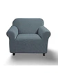 FUNDA PARA SOFA CUADRILLE DE 1 CUERPO GRIS - Miniatura 1
