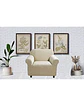 FUNDA PARA SOFA CUADRILLE DE 1 CUERPO BEIGE - Miniatura 3