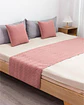 PIECERA DE CAMA DECORATIVA MODELO PLUSH ROSADO - Miniatura 1
