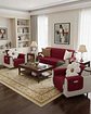 Juegos 3+1+1 de Cubre sillon reversibles con bolsas - Miniatura 1