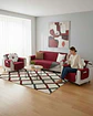 Juegos 3+1+1 de Cubre sillon reversibles con bolsas - Miniatura 2