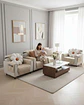 Juegos 3+1+1 de Cubre sillon reversibles con bolsas - Miniatura 4