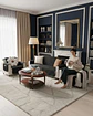Juegos 3+1+1 de Cubre sillon reversibles con bolsas - Miniatura 1