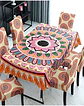 Juego Mantel De Comedor más 6 fundas de silla 140x 220 cmM3 - Miniatura 2