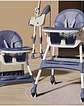 SILLA PARA BEBÉS  SILLA DE COMER MULTIFUNCIONAL AZUL - Miniatura 2