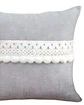 SET DE 4 FUNDAS DE COJIN CON POMPON 45x45 f-01 - Miniatura 2