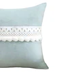 SET DE 4 FUNDAS DE COJIN CON POMPON 45x45 f-04 - Miniatura 3