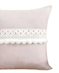 SET DE 4 FUNDAS DE COJIN CON POMPON 45x45 f-04 - Miniatura 5