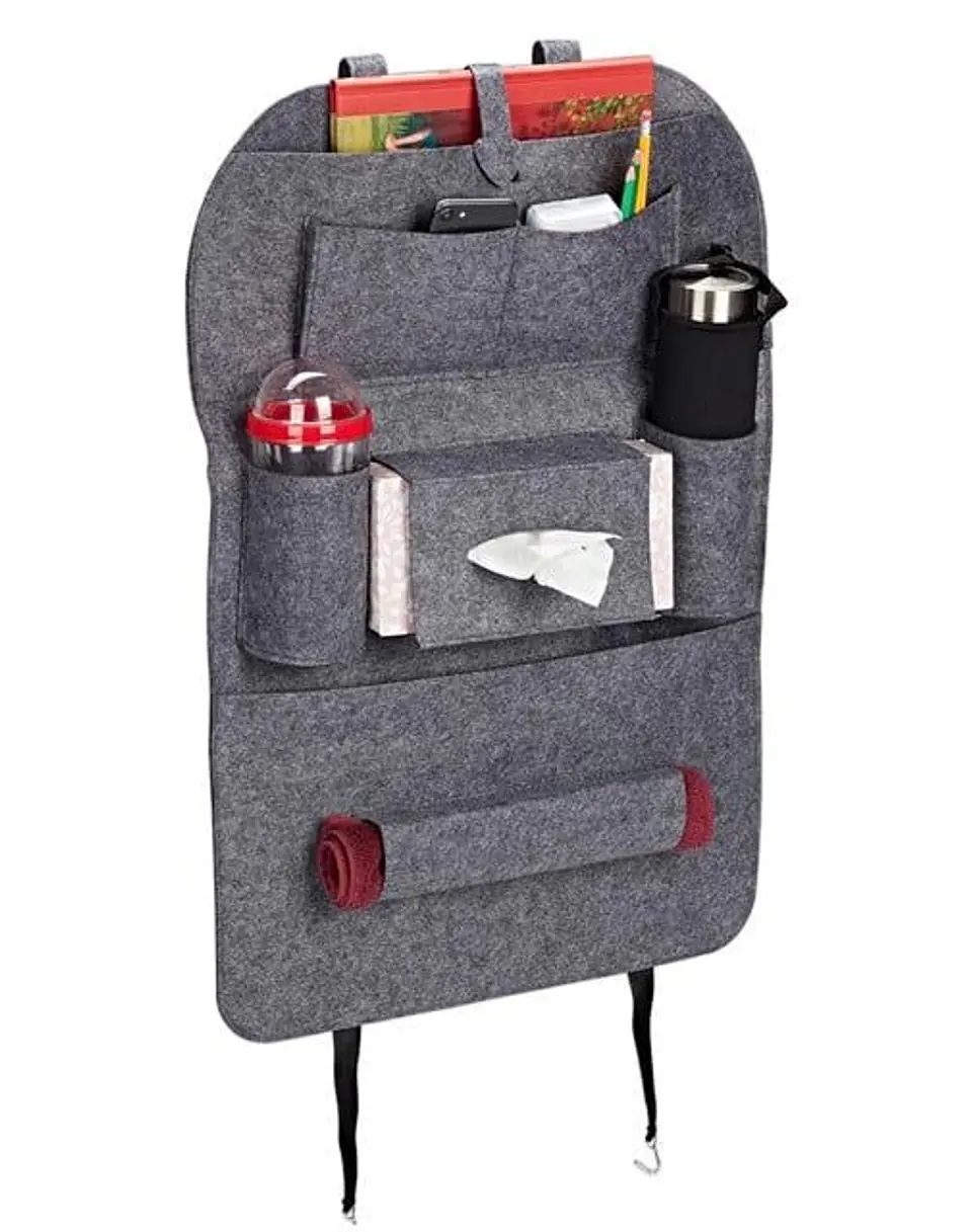 BOLSOS ORGANIZADORES PARA ASIENTOS DE AUTO PACK 2u 1