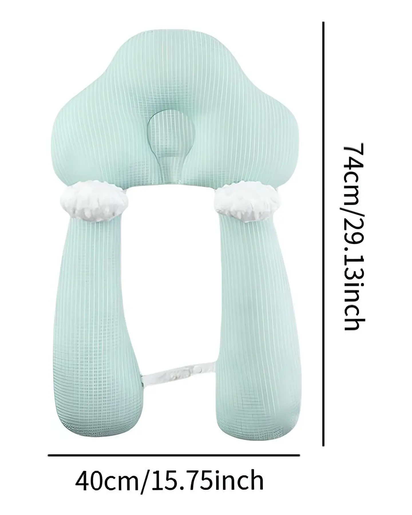 ALMOHADA COJIN MATERNAL NIDO COLECHO REFLUJO BEBE 2
