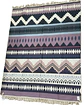 ALFOMBRA DE LINO 160 X 200 ELEGANTES CON FLECOS - Miniatura 1