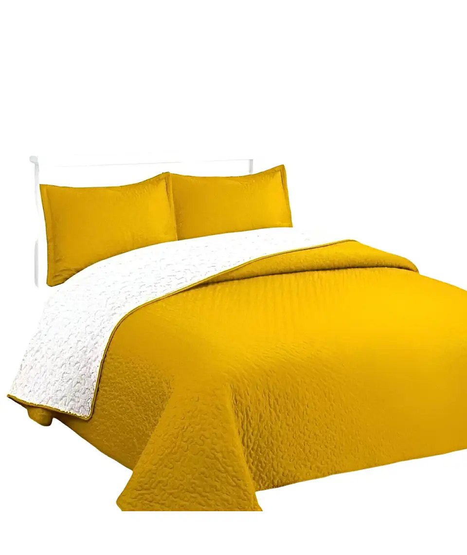 CUBRECAMA QUILT SHERPA OTOÑO INVIERNO PLAZA Y MEDIA 2