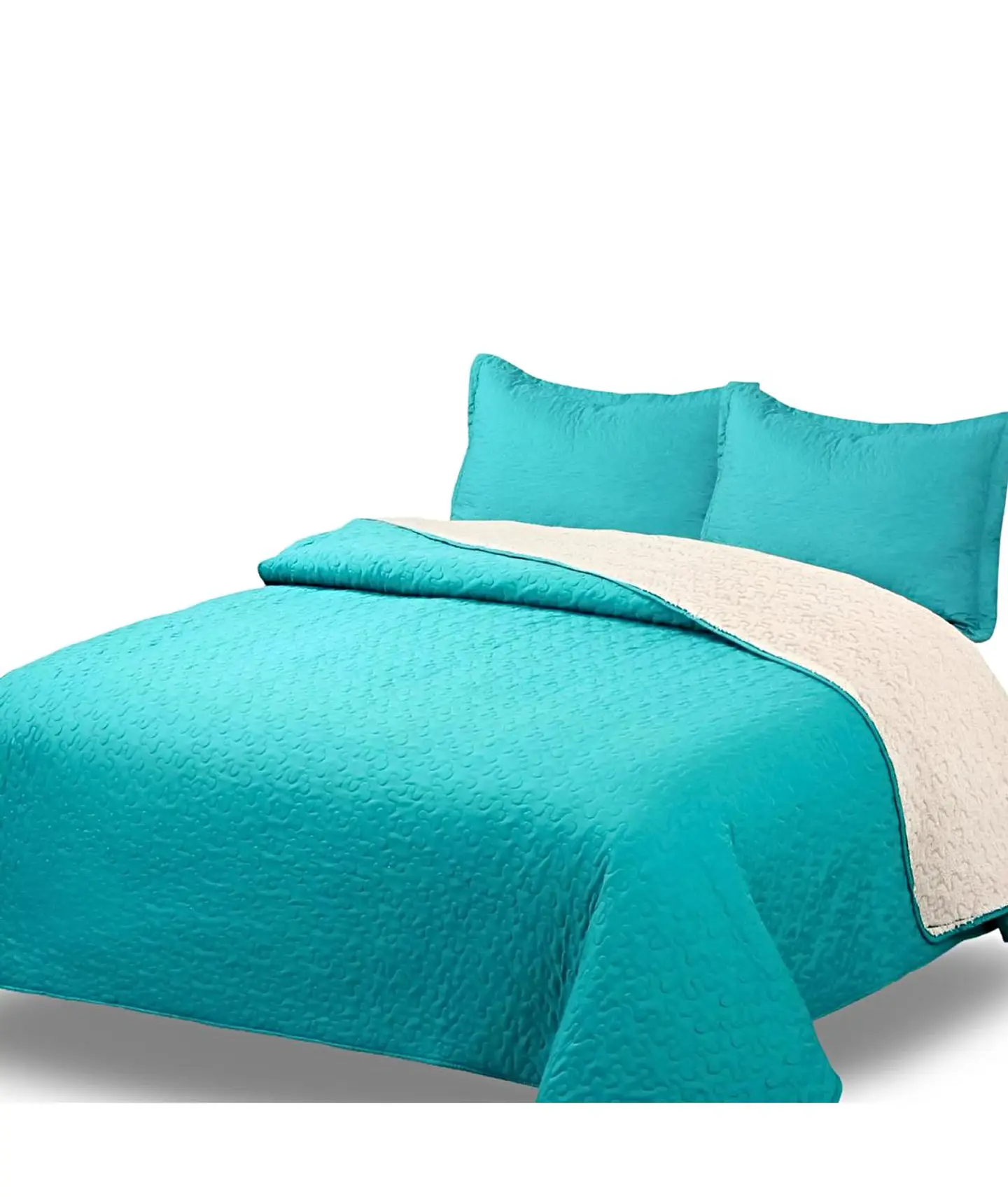 CUBRECAMA QUILT SHERPA OTOÑO INVIERNO PLAZA Y MEDIA 1