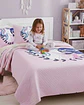 CUBRECAMA QUILT SHERPA OTOÑO INVIERNO PLAZA Y MEDIA - Miniatura 1