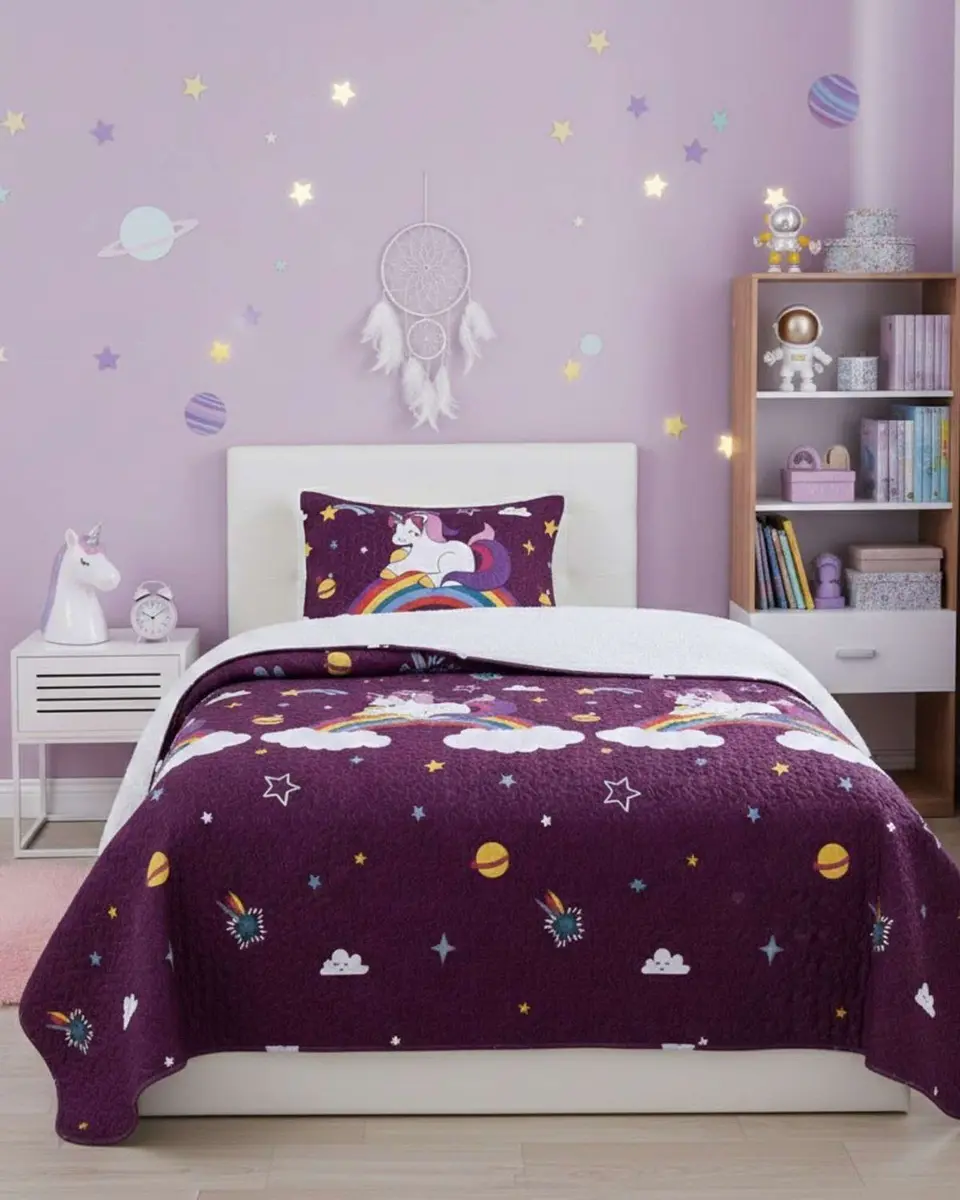 CUBRECAMA QUILT SHERPA OTOÑO INVIERNO PLAZA Y MEDIA 3