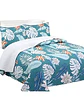 CUBRECAMA QUILT SHERPA OTOÑO INVIERNO PLAZA Y MEDIA - Miniatura 1