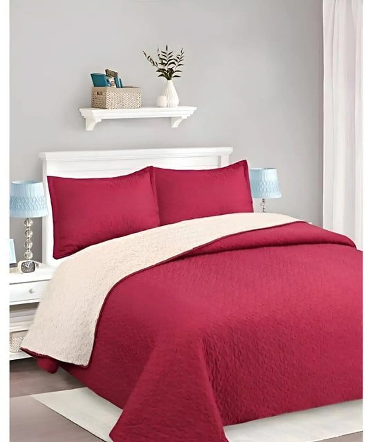 CUBRECAMA QUILT SHERPA OTOÑO INVIERNO 2 PLAZAS 3