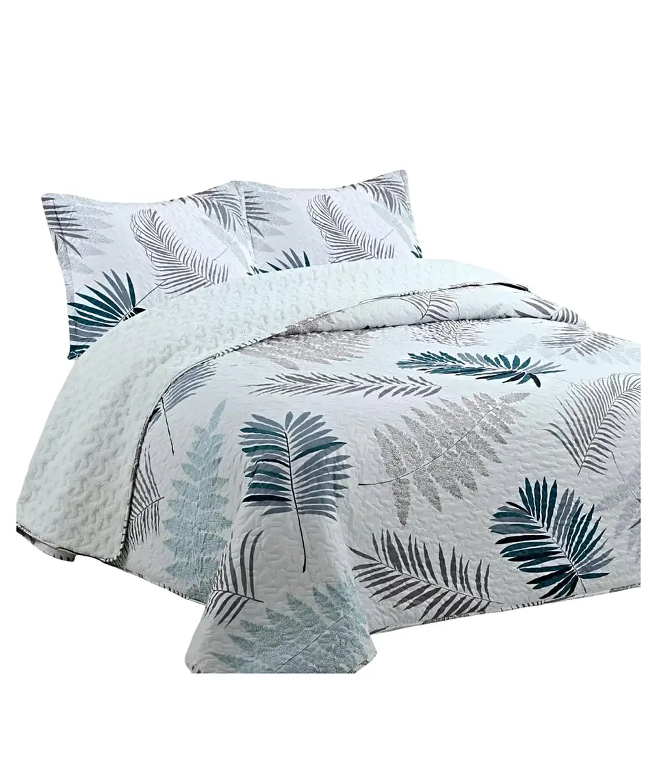 CUBRECAMA QUILT SHERPA OTOÑO INVIERNO 2 PLAZAS 1