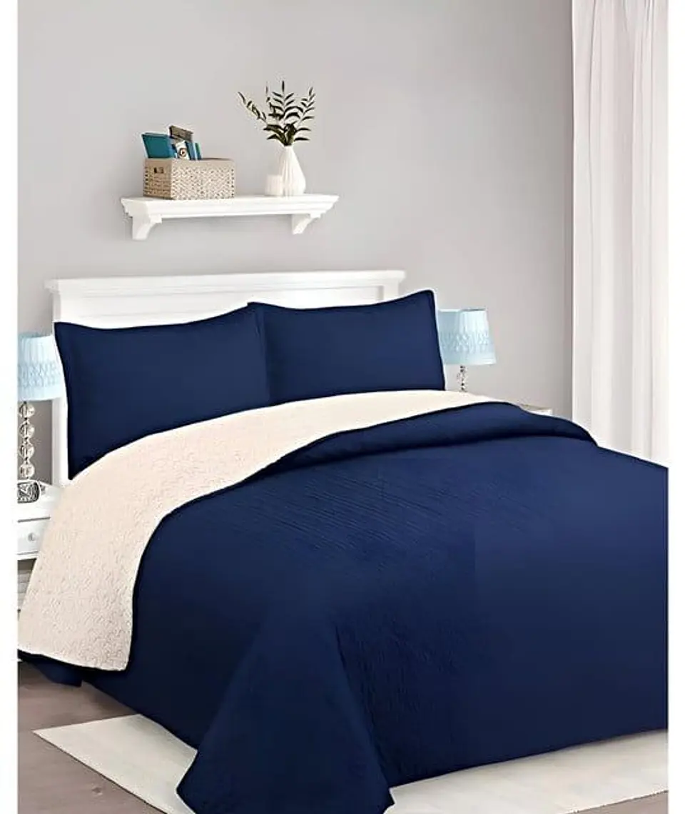 CUBRECAMA QUILT SHERPA OTOÑO INVIERNO 2 PLAZAS 3