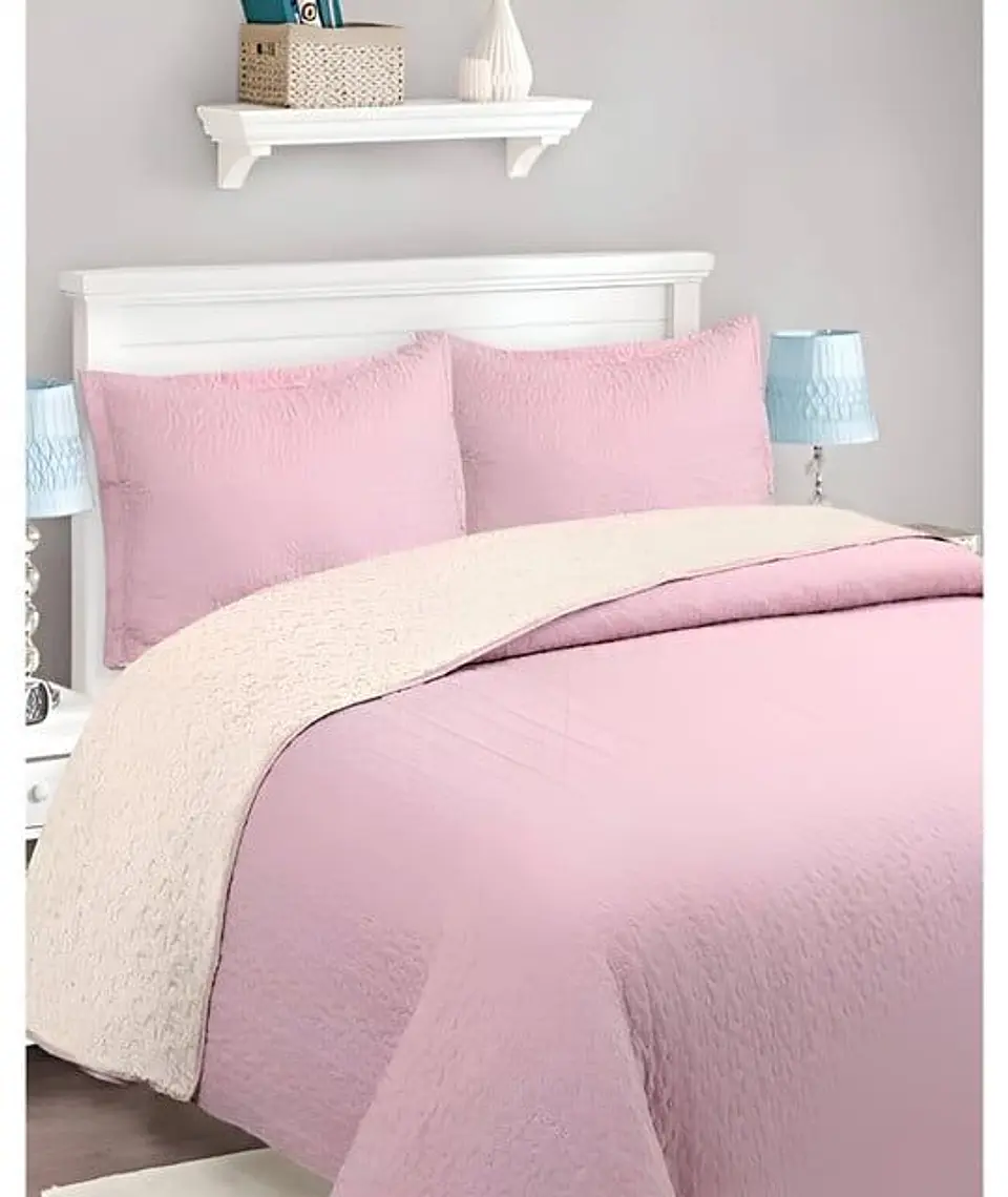 CUBRECAMA QUILT SHERPA OTOÑO INVIERNO 2 PLAZAS 3