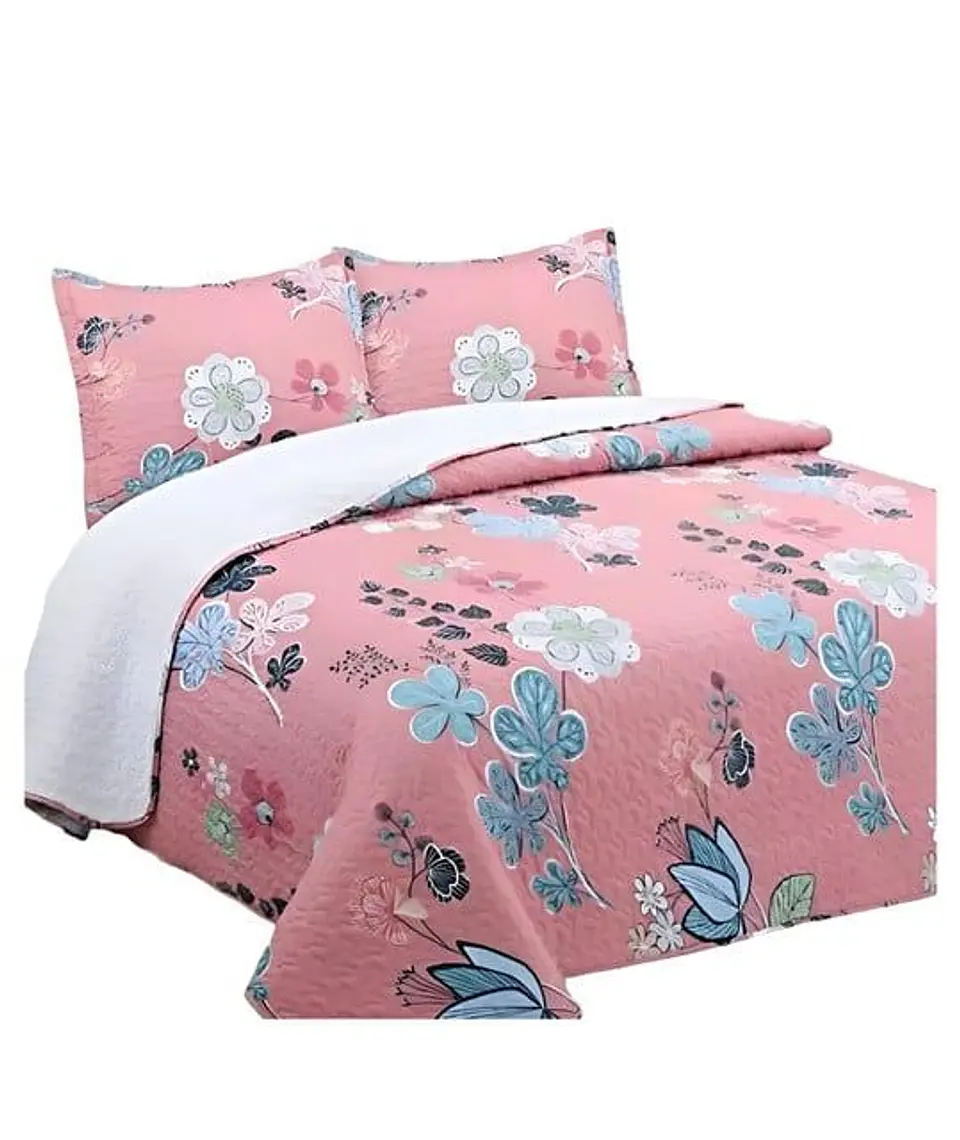 CUBRECAMA QUILT SHERPA OTOÑO INVIERNO 2 PLAZAS 1