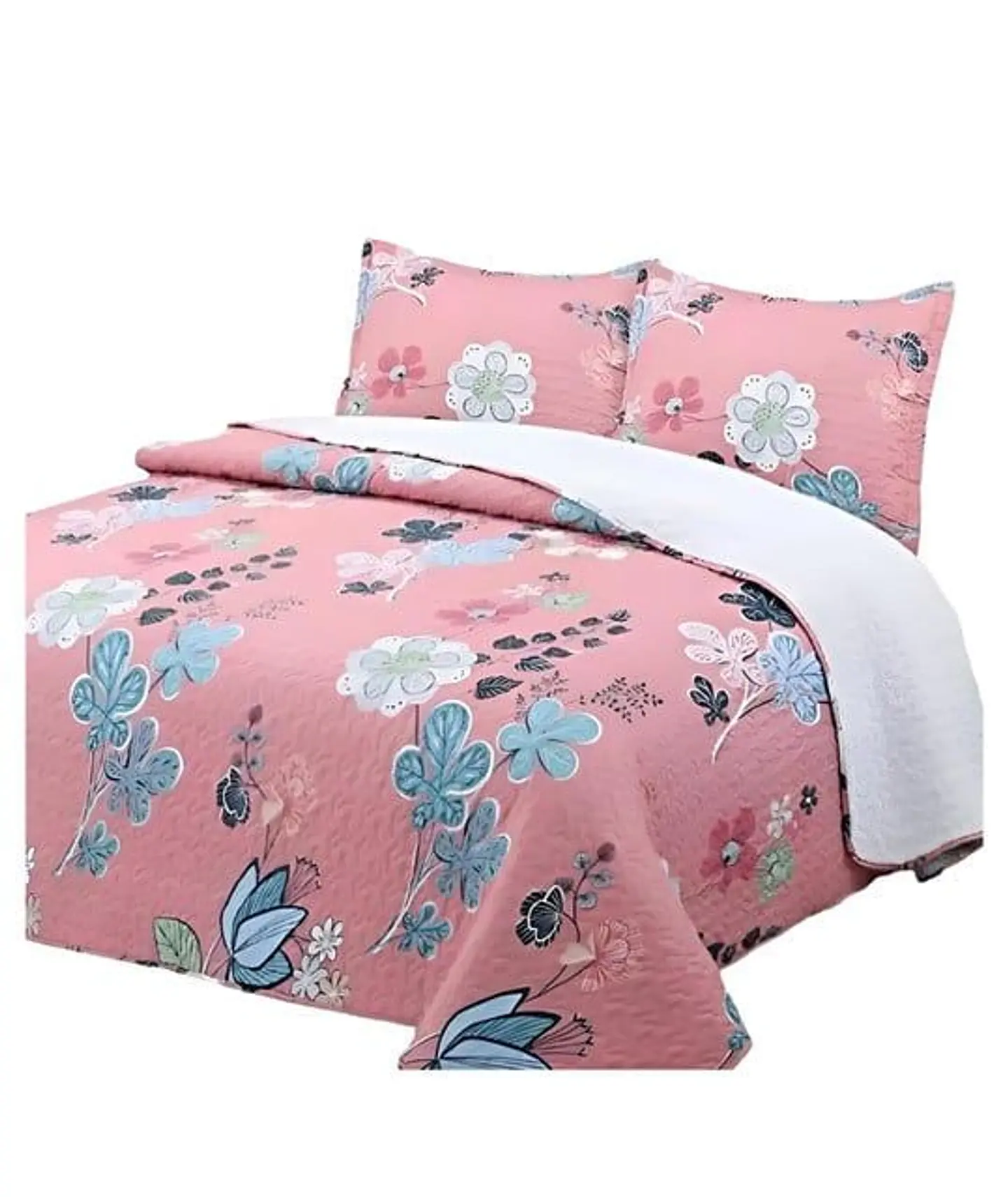 CUBRECAMA QUILT SHERPA OTOÑO INVIERNO 2 PLAZAS 2
