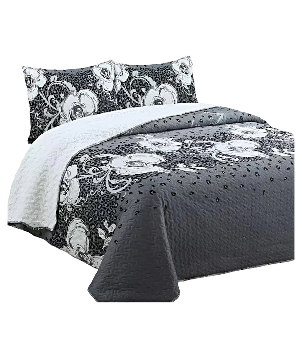CUBRECAMA QUILT SHERPA OTOÑO INVIERNO 2 PLAZAS 1