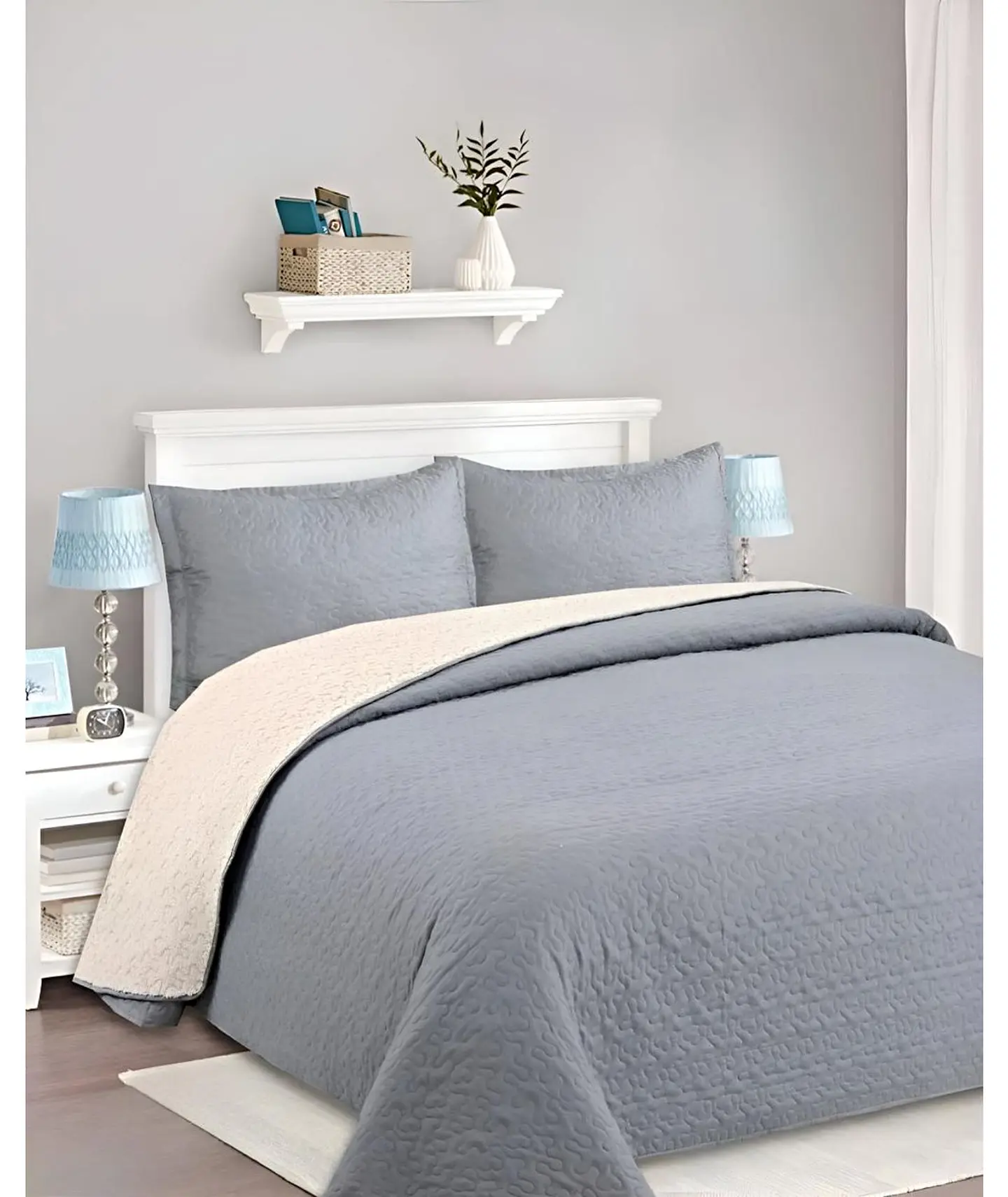 CUBRECAMA QUILT SHERPA KING 230X250 C19 3