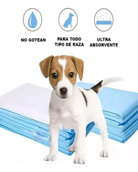 200 Pañales Tipo Sabanillas Desechable Mascotas TALLA S