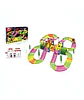 Pista de auto riel luminoso grande 135pc - Miniatura 4