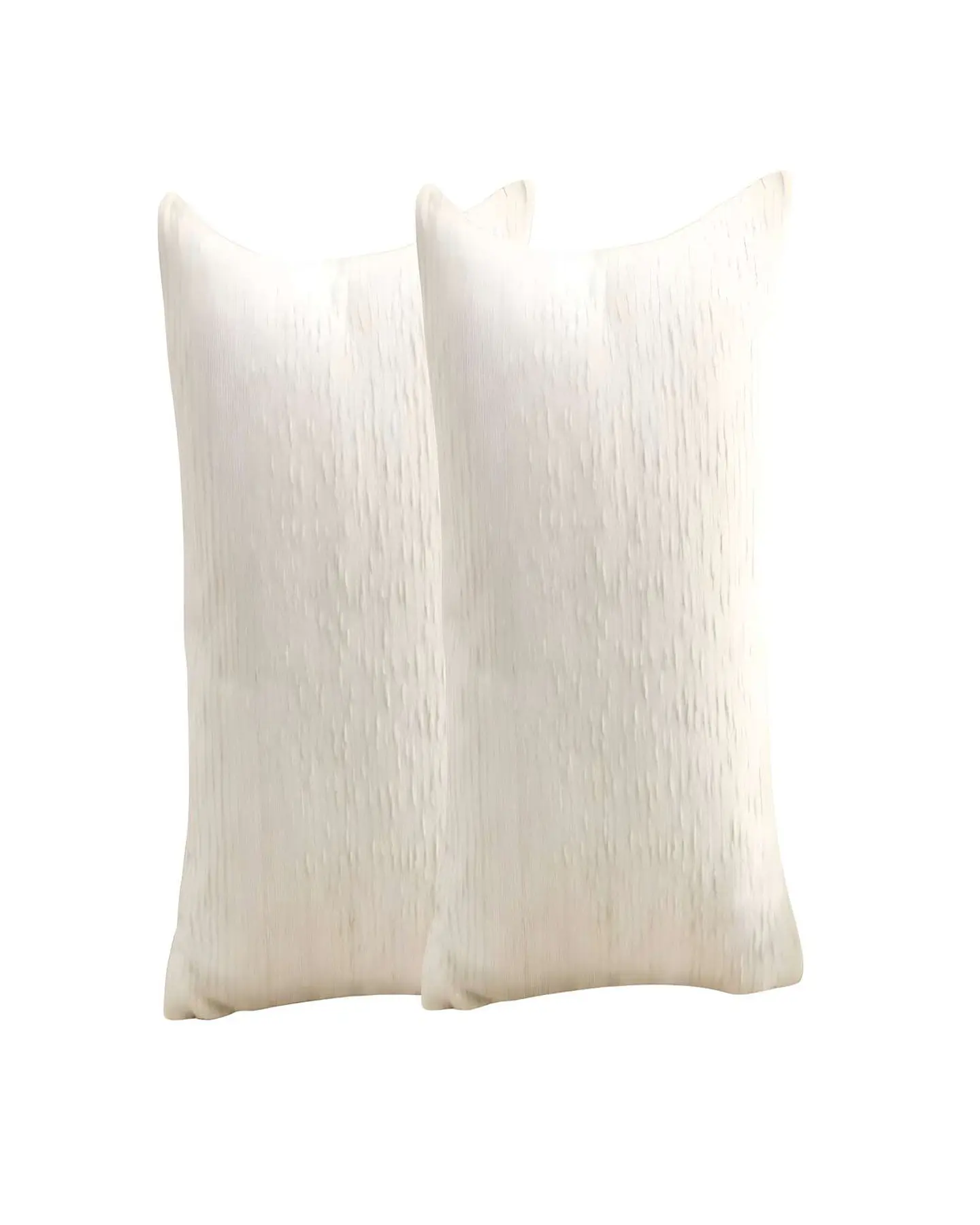 PACK DE 2 FUNDAS DE COJIN CHENILLE LINEA BLANCO 2