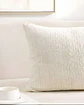 PACK DE 2 FUNDAS DE COJIN CHENILLE LINEA BLANCO - Miniatura 3